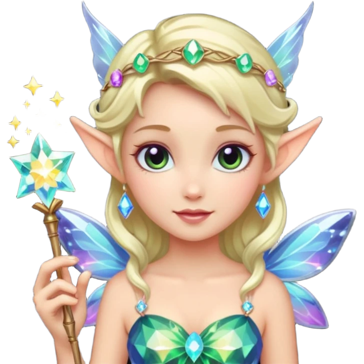 🧚🏻🪄💎 emoji