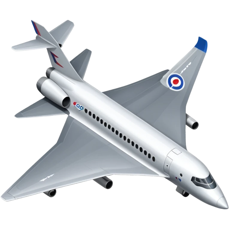 now i want a Concorde Ponchi Airlines (gray colored) emoji