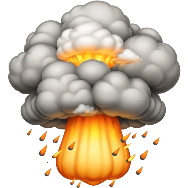 nuke bomb dropping emoji