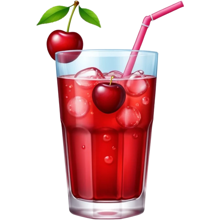 red drink emoji