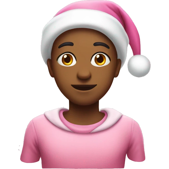 Pink Christmas  emoji