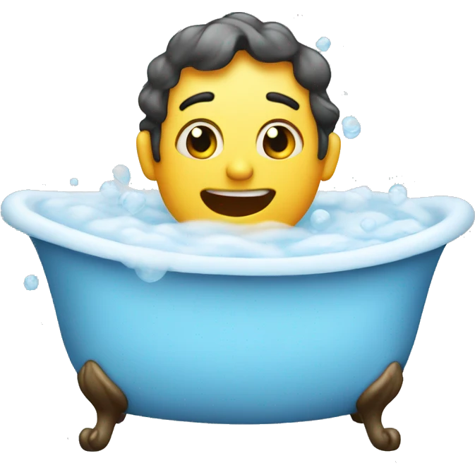 bath bubbles emoji