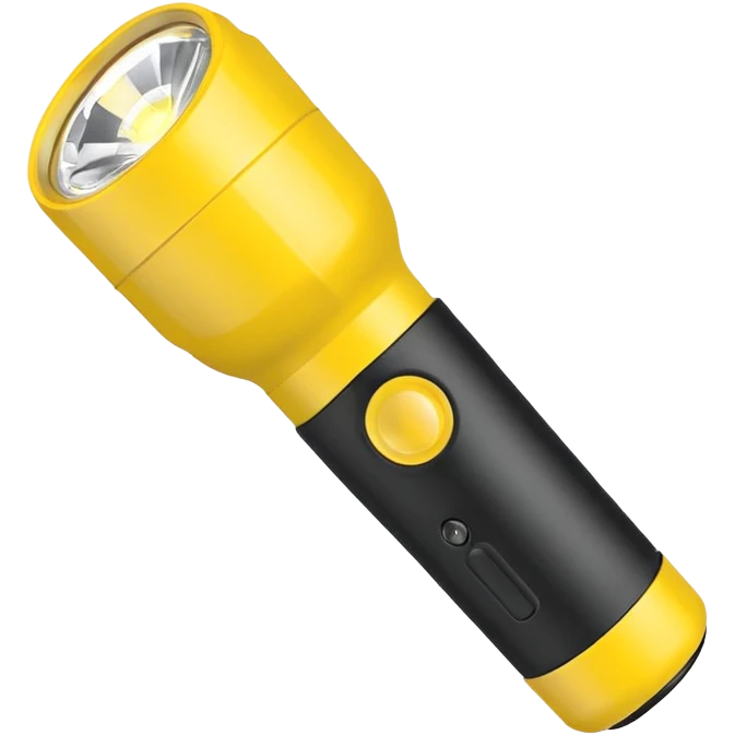 Flashlight Yellow emoji