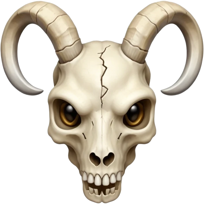 goat skull emoji