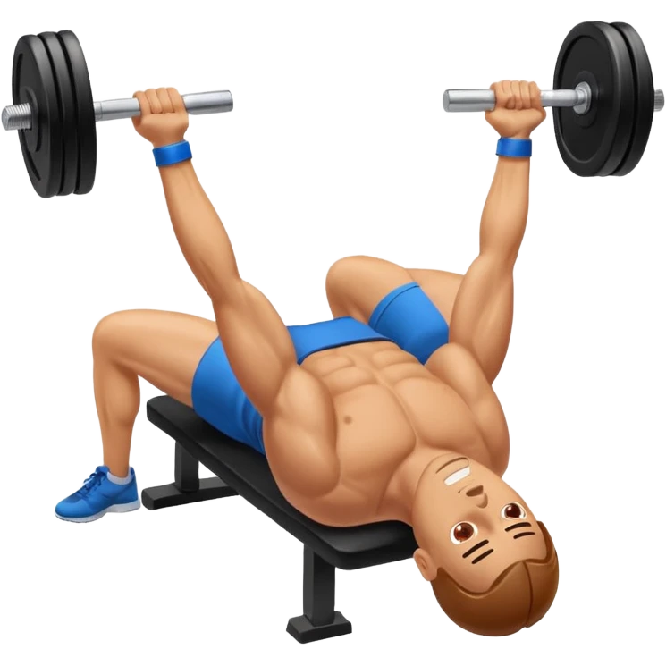 
Dumbbell press level with movement while lying dowaccurate picturen emoji