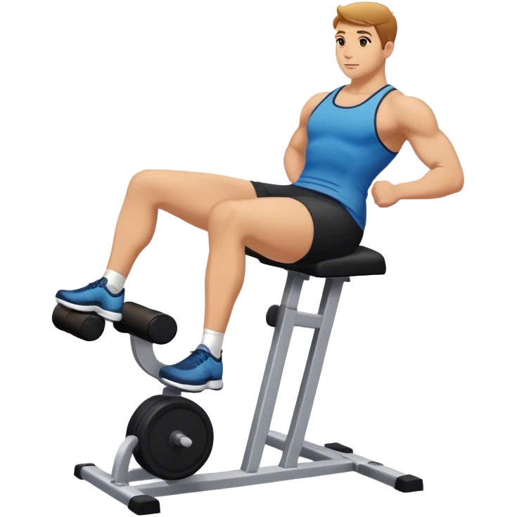 seated calf raise exercise emoji