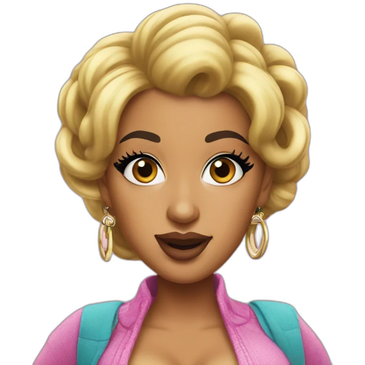 Cardi B, emoji emoji