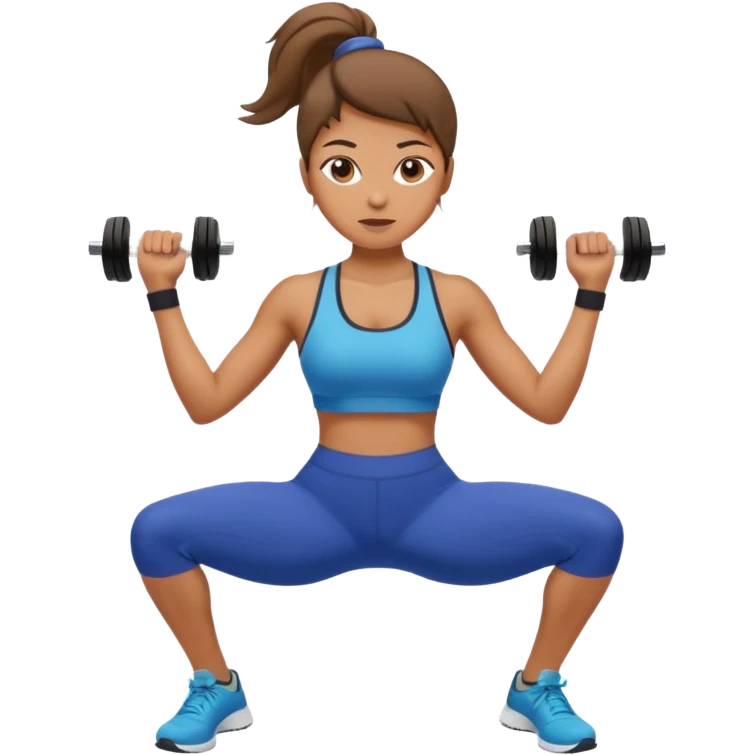 woman working out emoji
