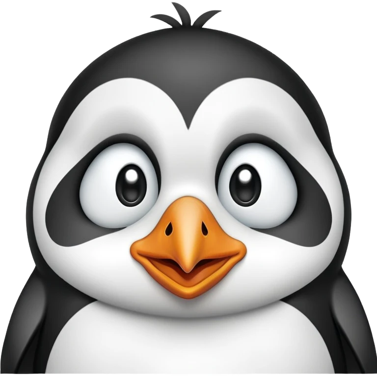 happy crying penguin  emoji