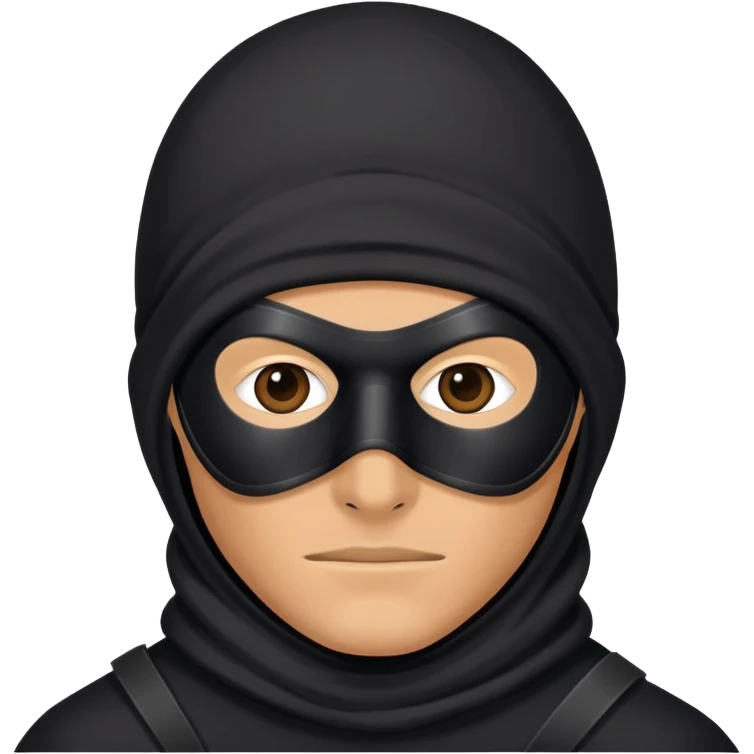 Robber man emoji