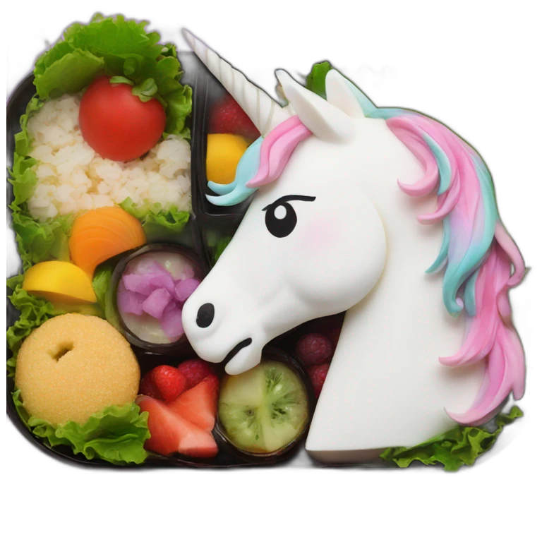 unicorn bento emoji