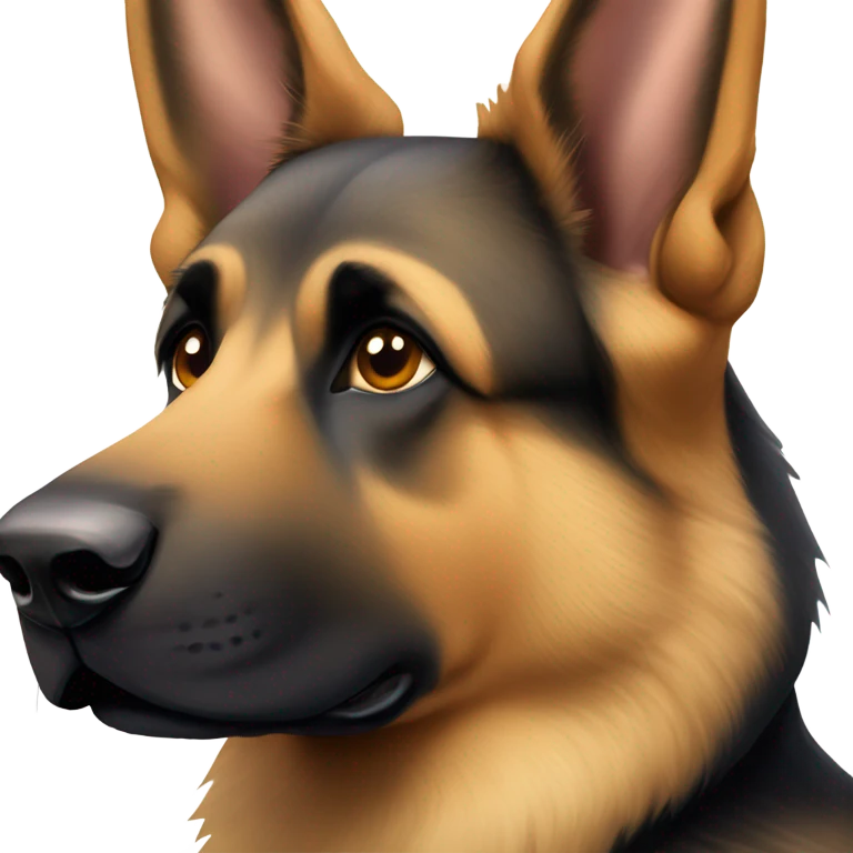 Sable german shepherd emoji