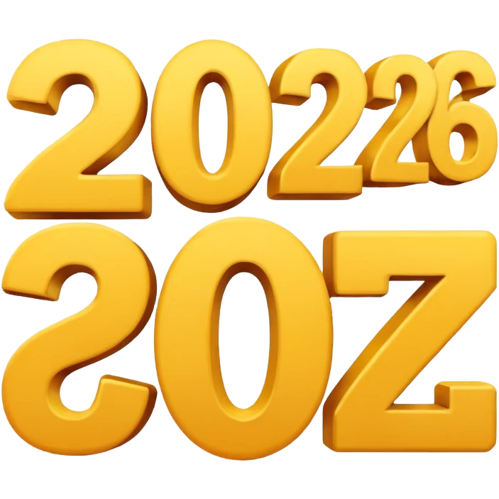 "  2026 " text   emoji