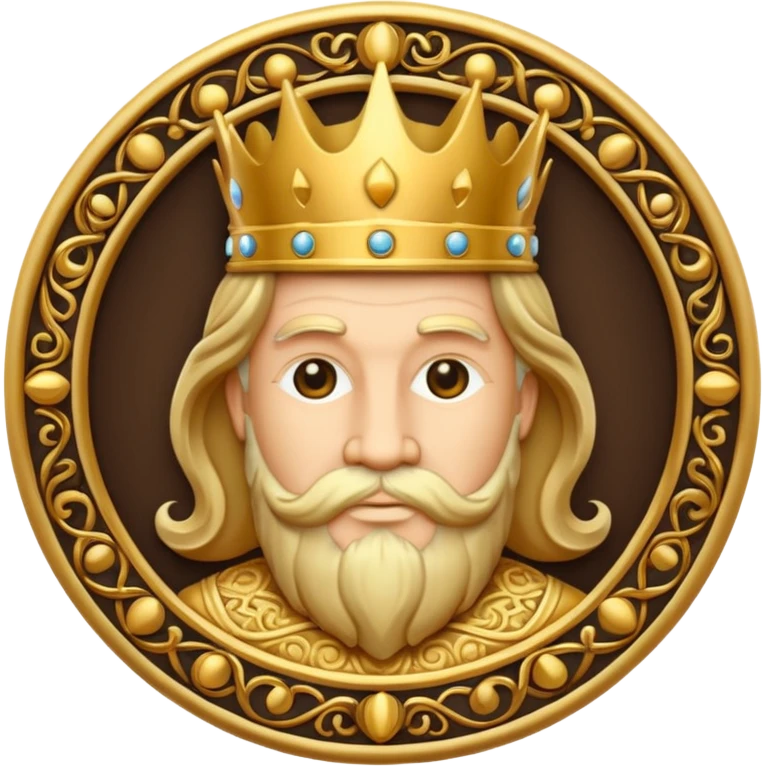 Create King Of Arts logo emoji
