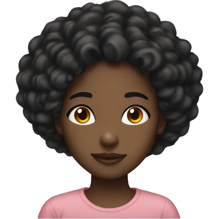 Black girl heart eyes  emoji