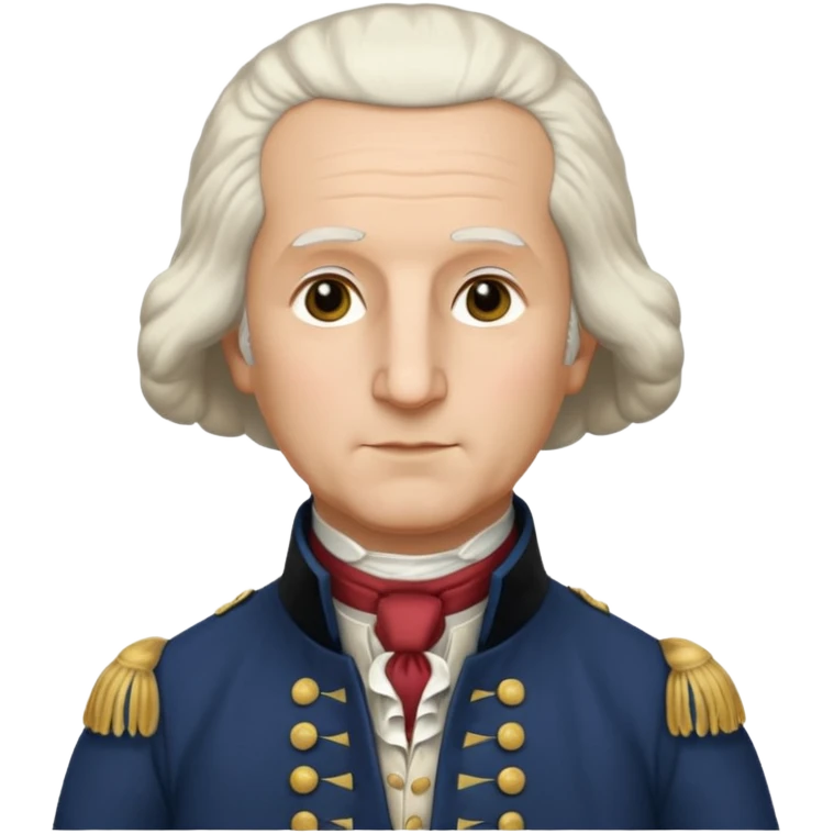 george washington front view emoji