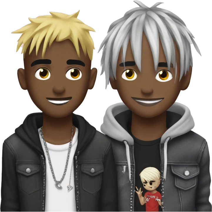Xxxtentacion and lil peep emoji