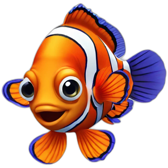 Clown fish emoji
