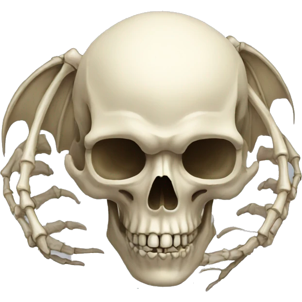 Boneknapper-Skeleton-Skull-dragon emoji
