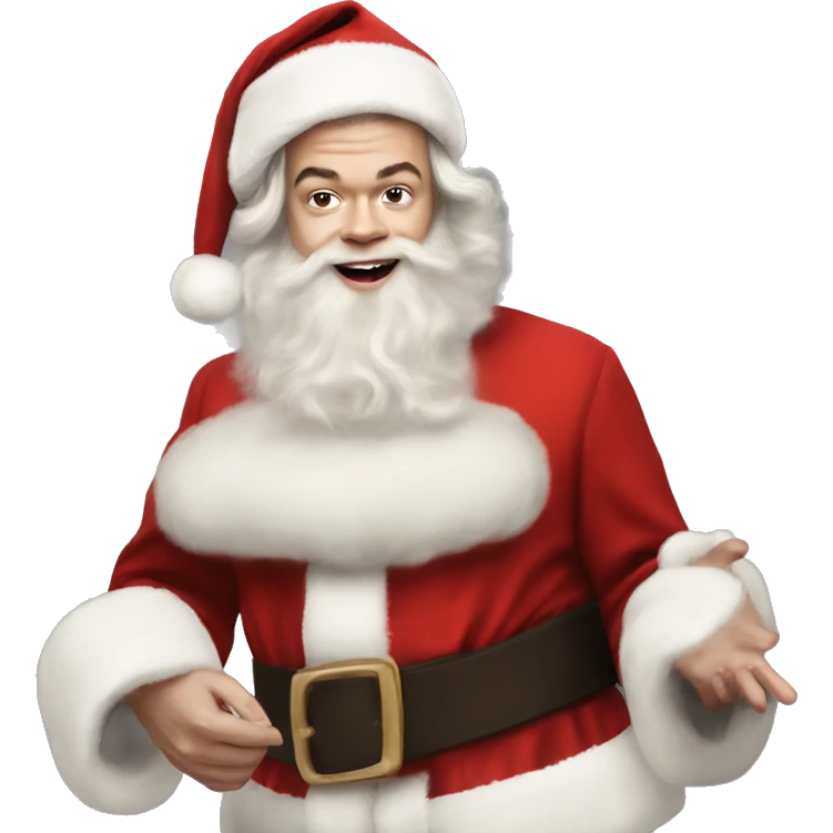 harry styles as santa claus emoji