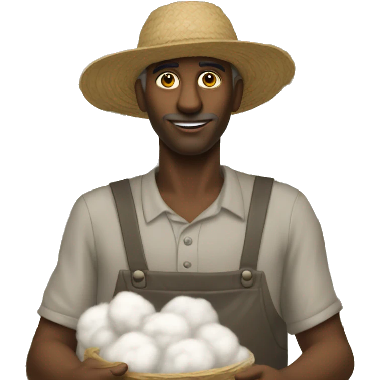 Cotton picker emoji