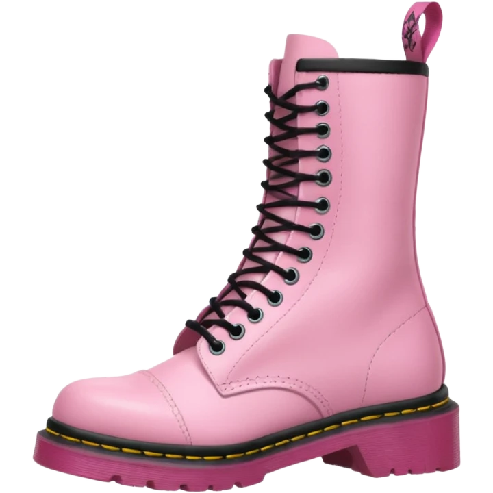 Punk pink doc emoji