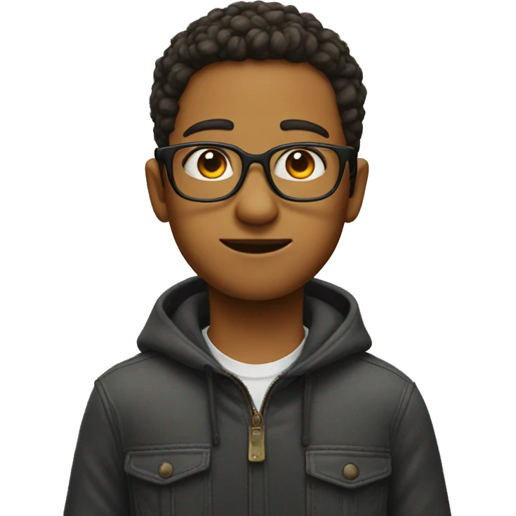 boy with enormous neck and glasses emoji