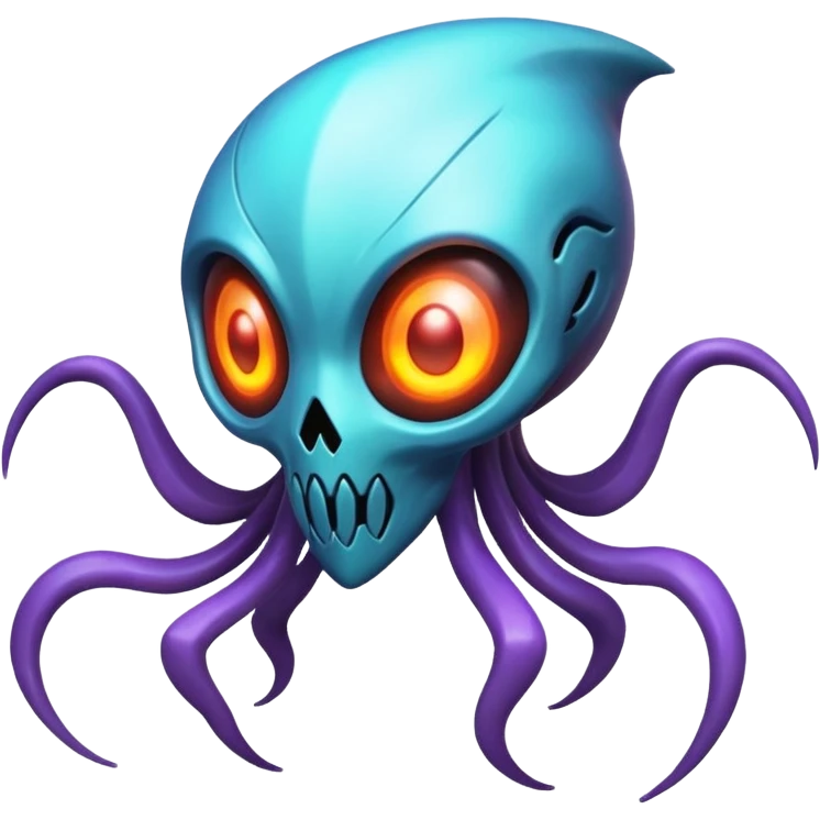 Abstract Ghastly-Haunter-Duskull-Deoxys-ET-hybrid-fantasy-creature emoji