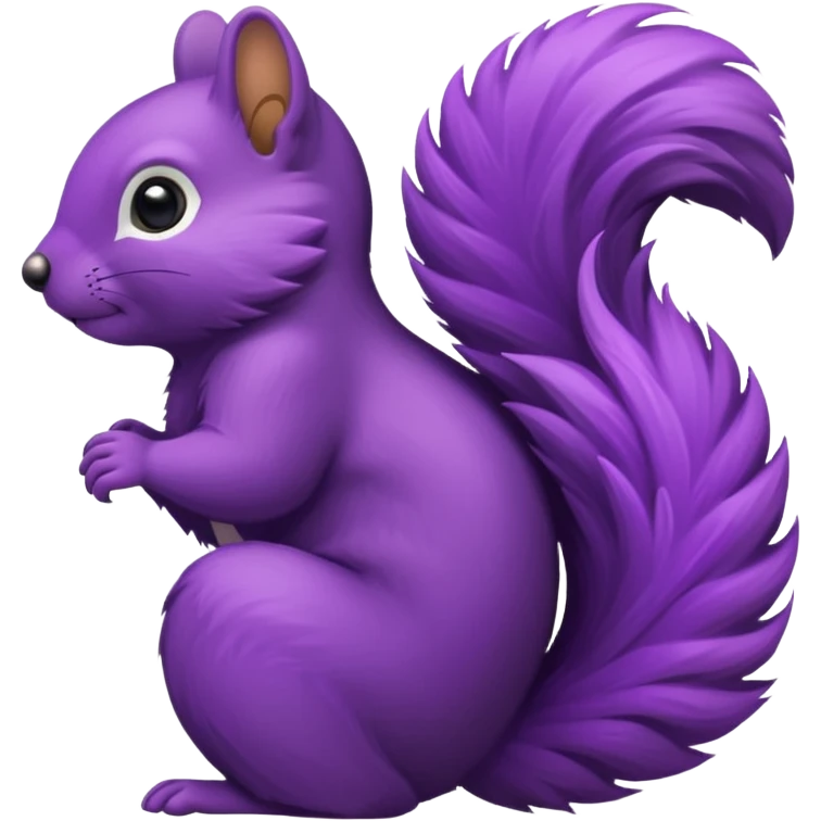 purple squirrel emoji
