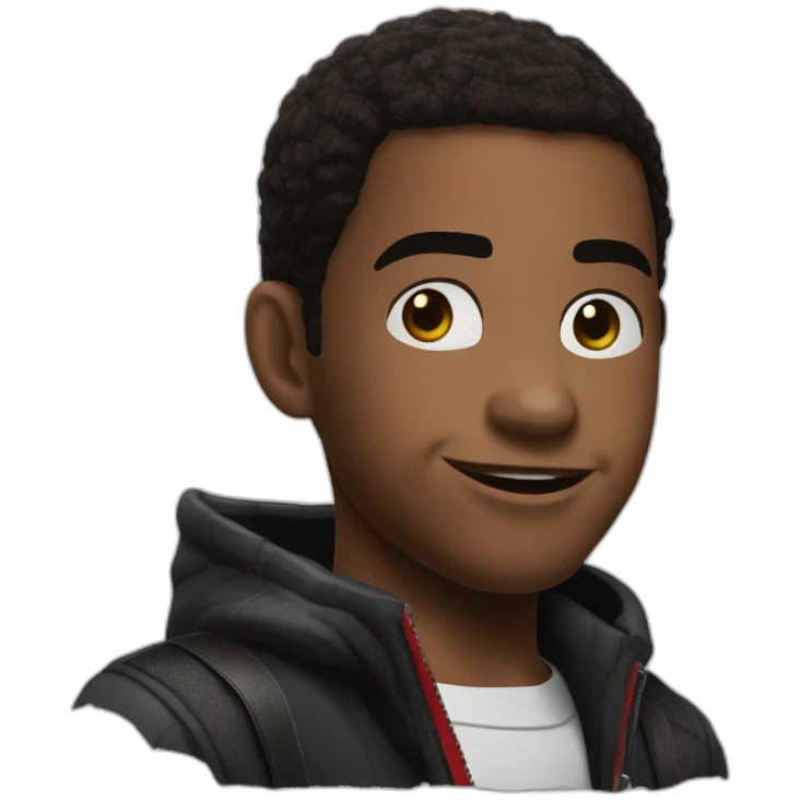 Miles morales dans Spider-man 2 emoji