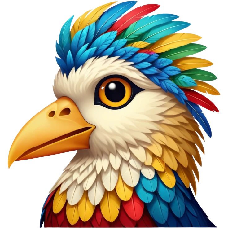 Bird blended with lamelo ball emoji