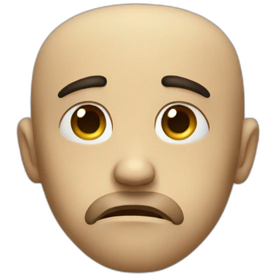 Sad emoji