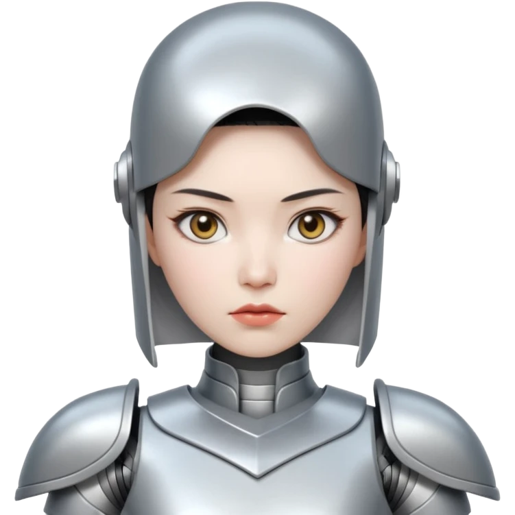 chinese babe ai robot warrior emoji