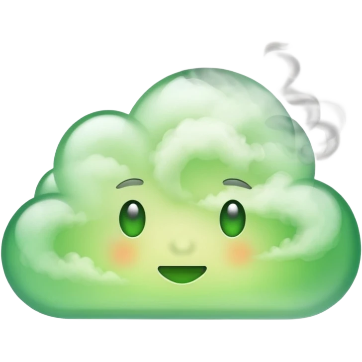 make it with light Green color instead of yellow  emoji