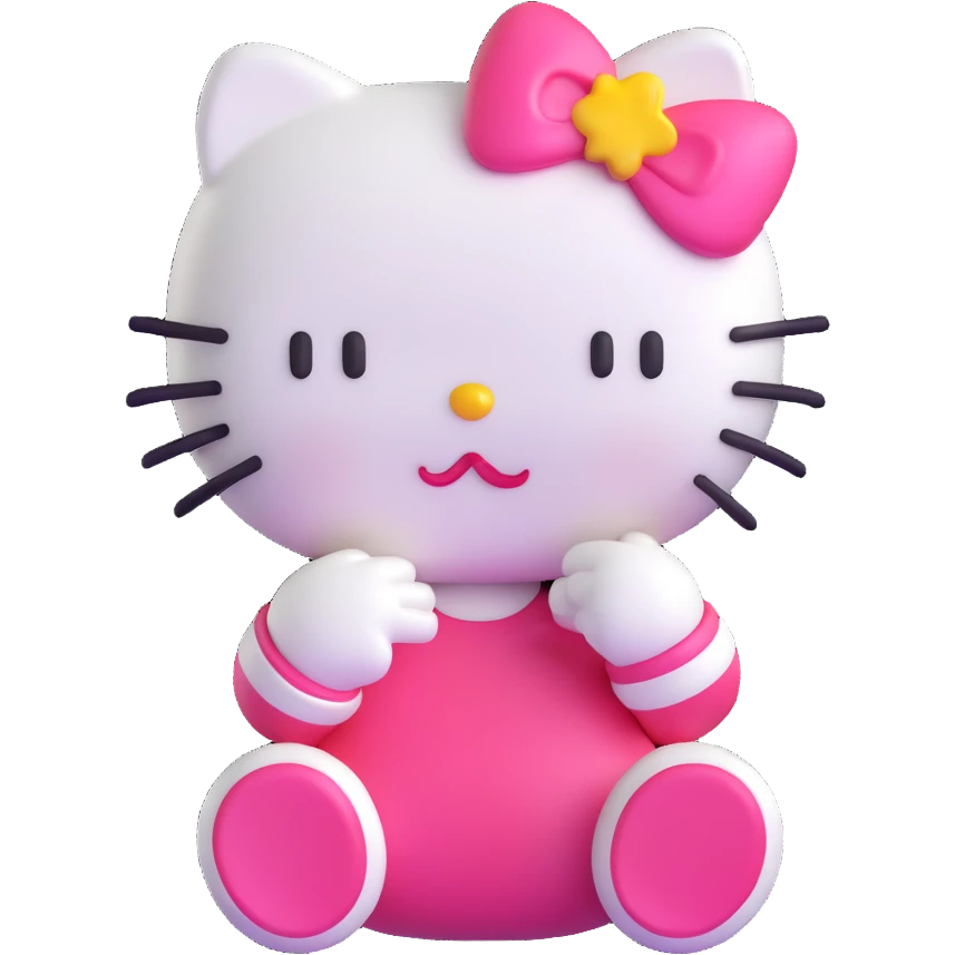 crying Hello Kitty emoji