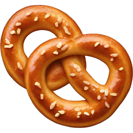 Pretzel cinnamon sugar emoji