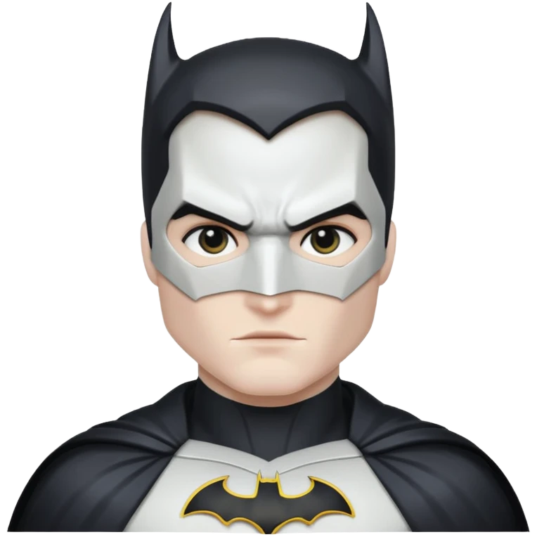 batman white emoji