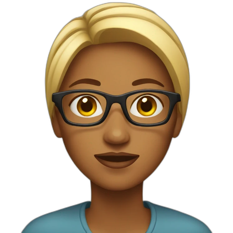 Content creator woman emoji