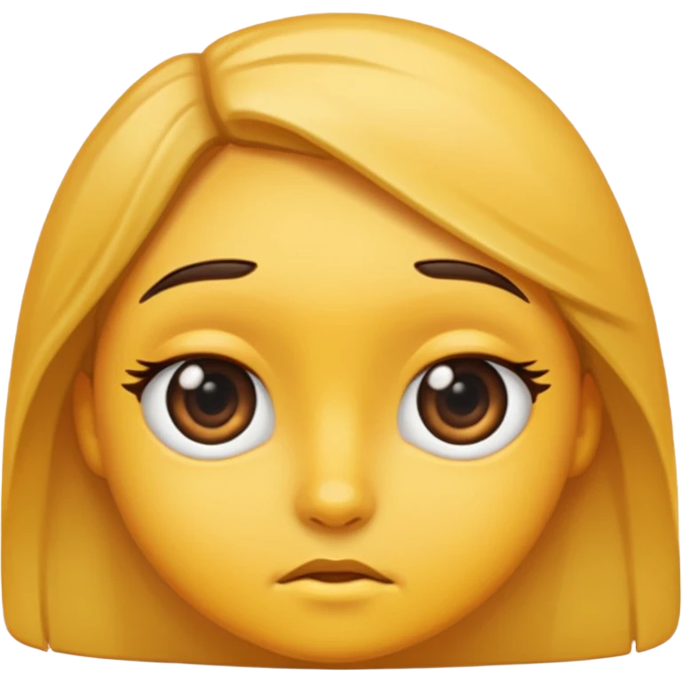 Side eye emoji