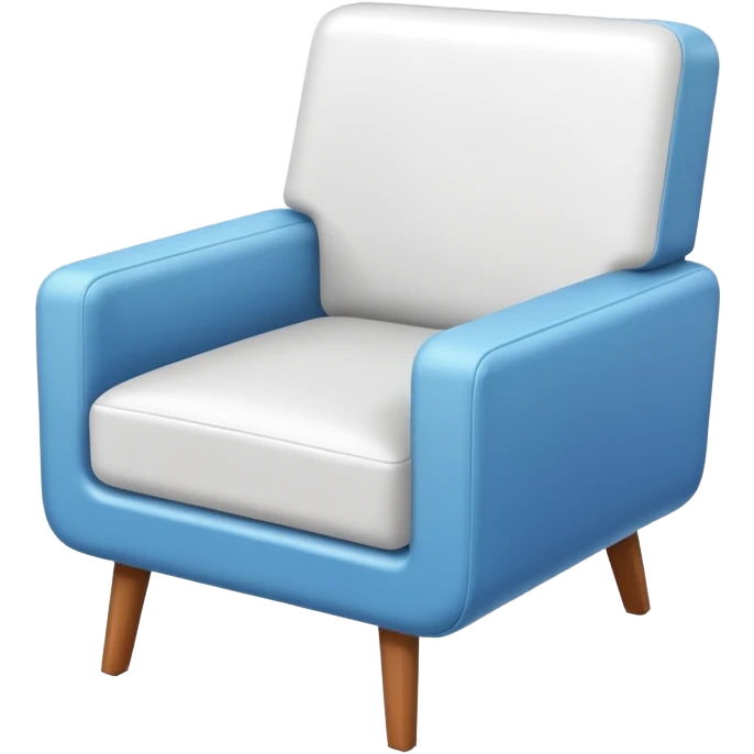 white square chair emoji