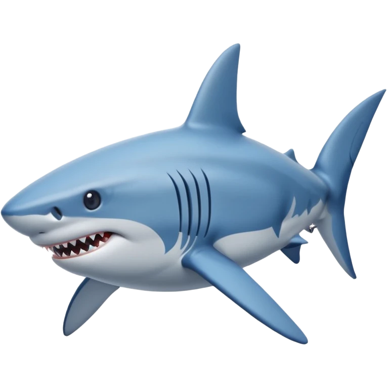 Shark with blue nikes  emoji