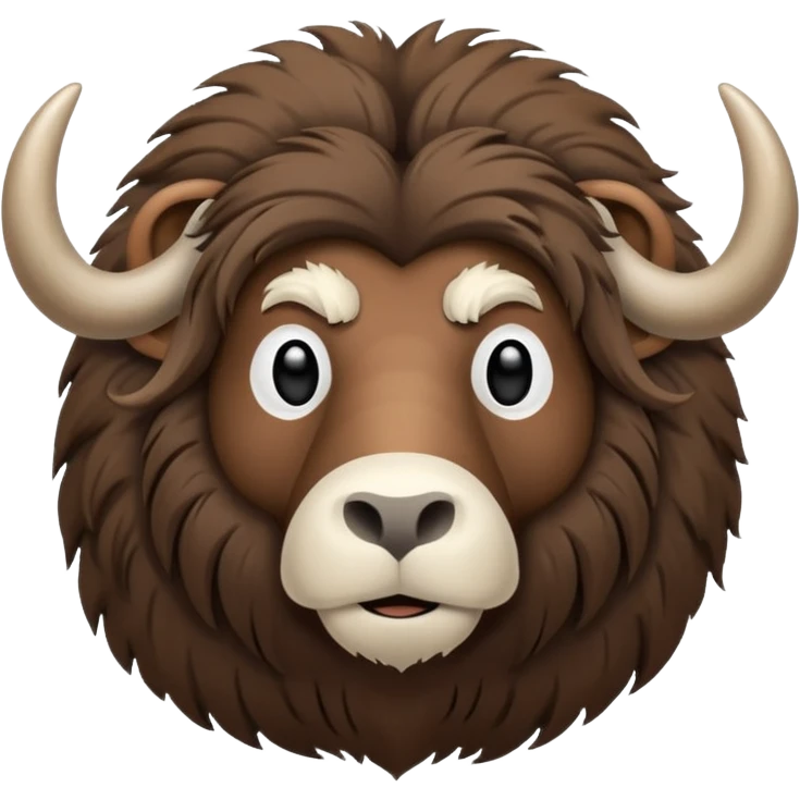 Muskox emoji