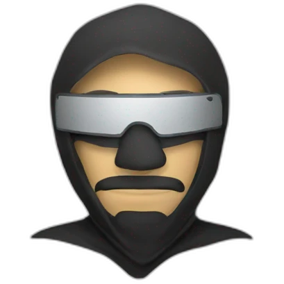 Anonymous hacker emoji