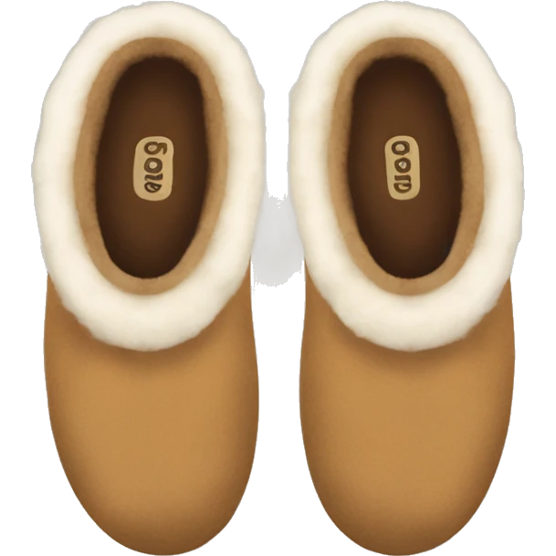 UGG slippers  emoji