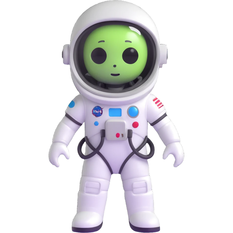 alien astronaut in spacesuit emoji