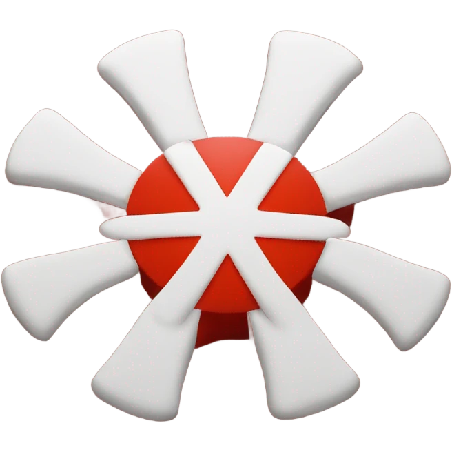 red asterisk emoji
