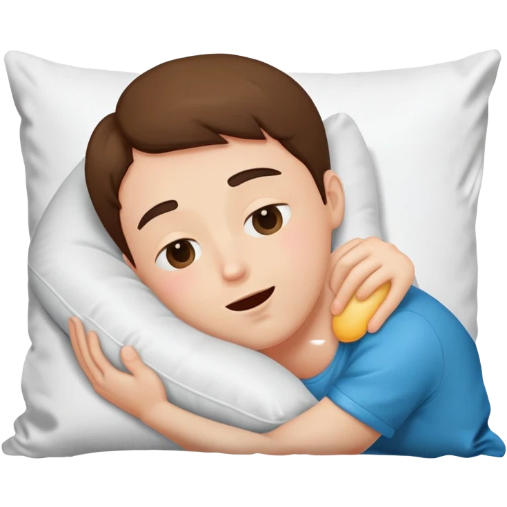  drooling on pillow emoji