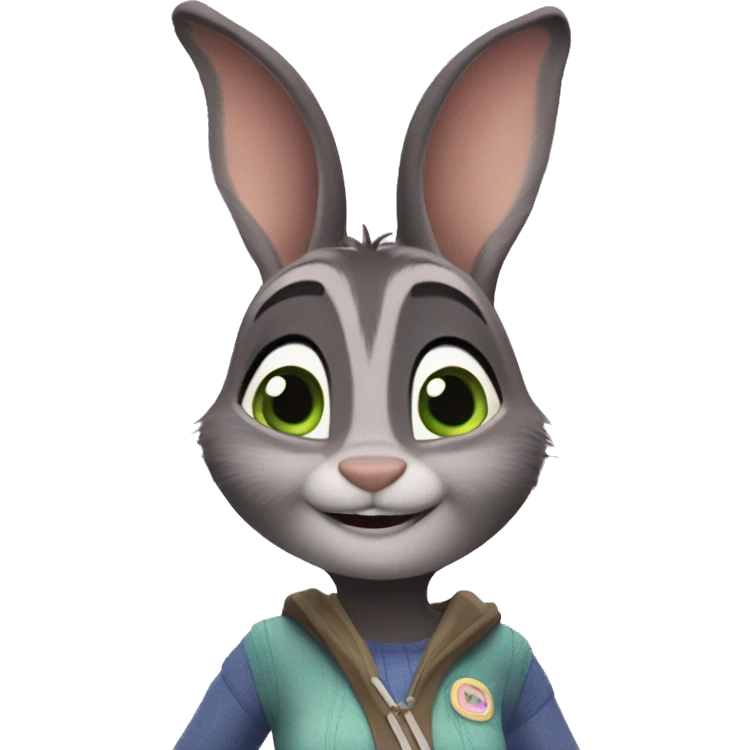 Judy Hopps wearing Leggings emoji