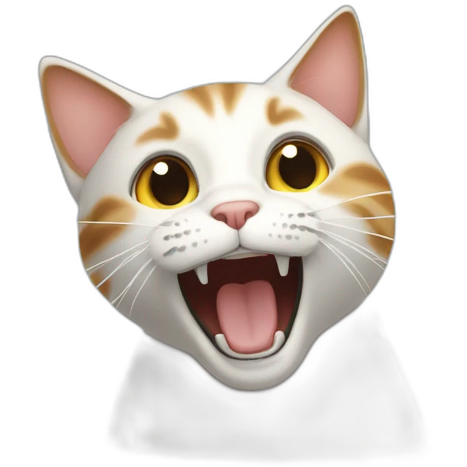 cat vibrating emoji