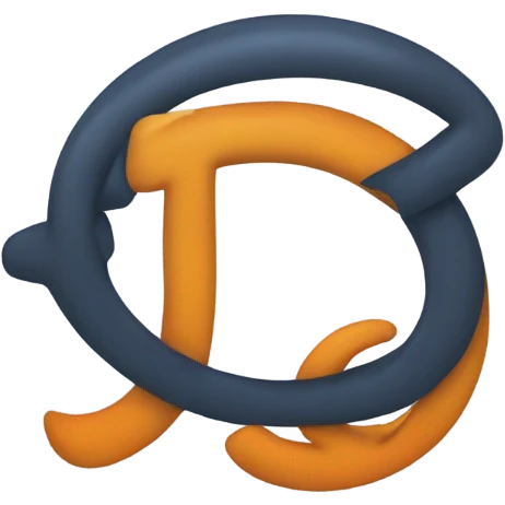 Letter T and D logo emoji